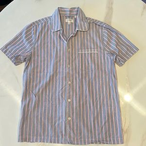 J.Crew Men’s Pajama Shirt Striped Size Small